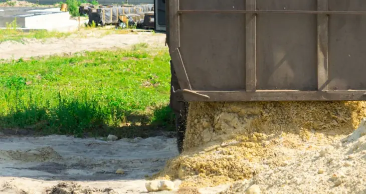 Contaminated Material Delivered